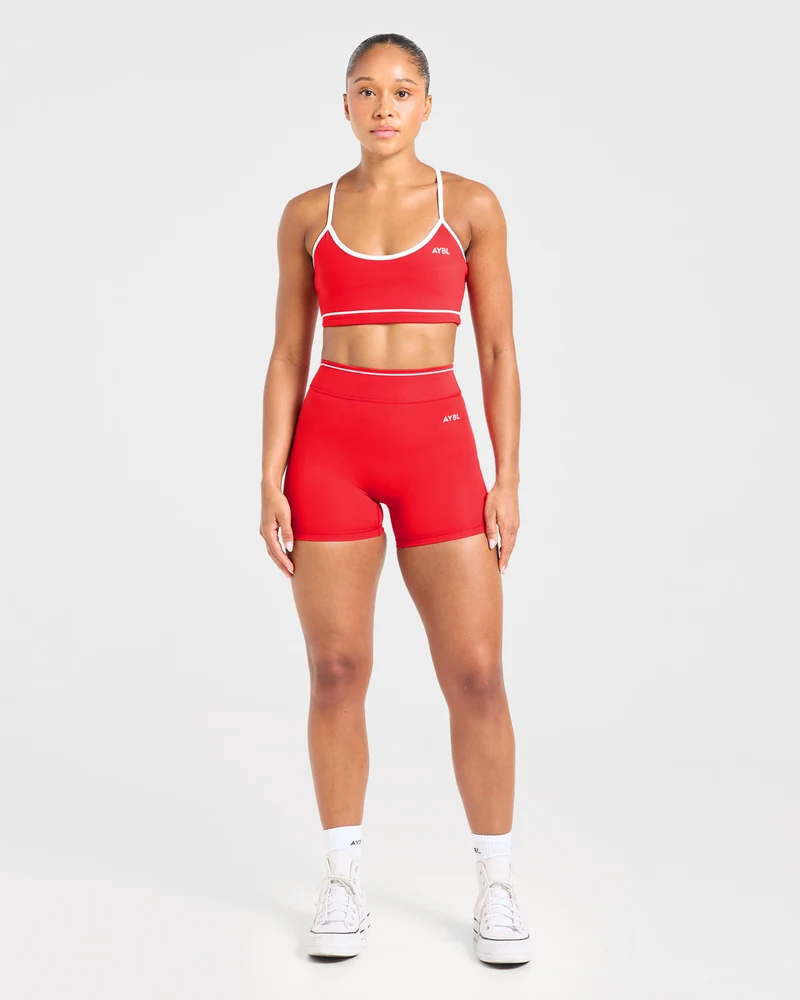 Form Sports Bra - Rouge
