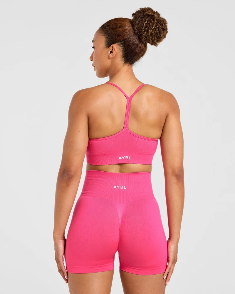 Empower Seamless Sports Bra - Raspberry Sorbet