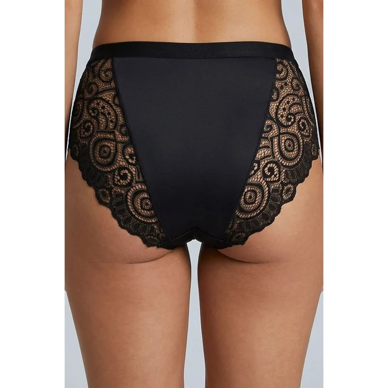 Culottes dentelle noire élégante confort quotidien femme Pure Sin 230195