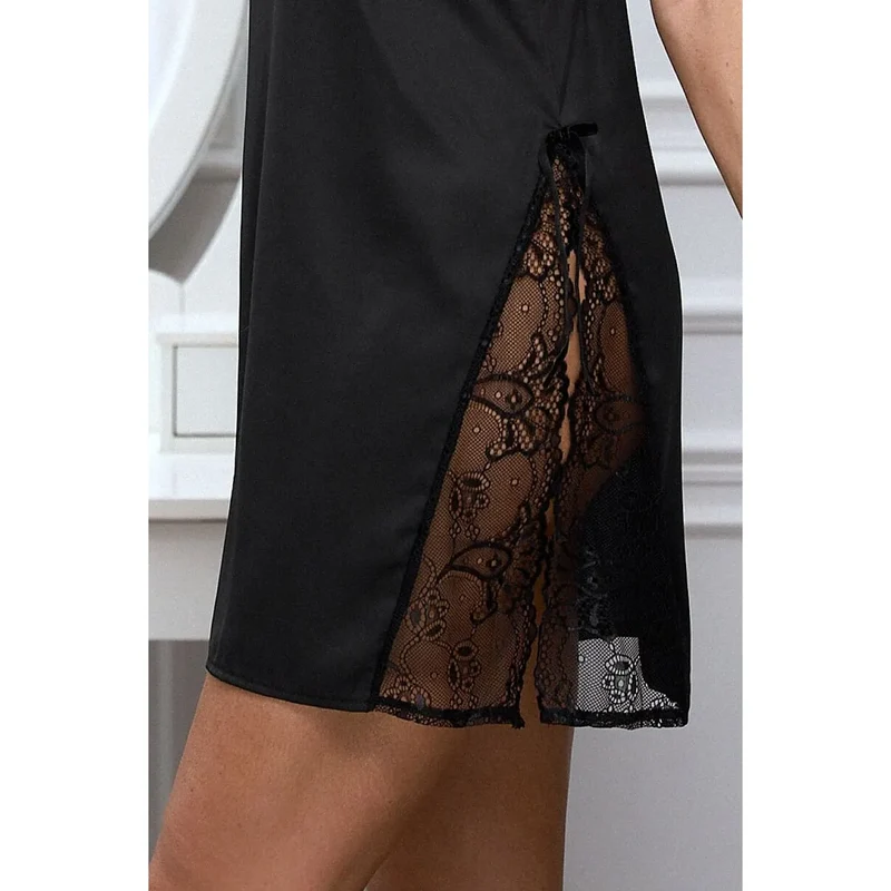 Ensemble lingerie noir luxe dentelle confort femme Pure Sin