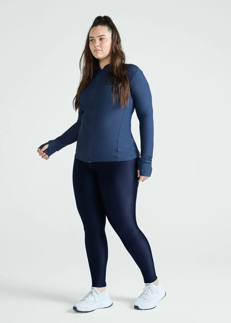 Calça Legging Mulher Básica Brilho