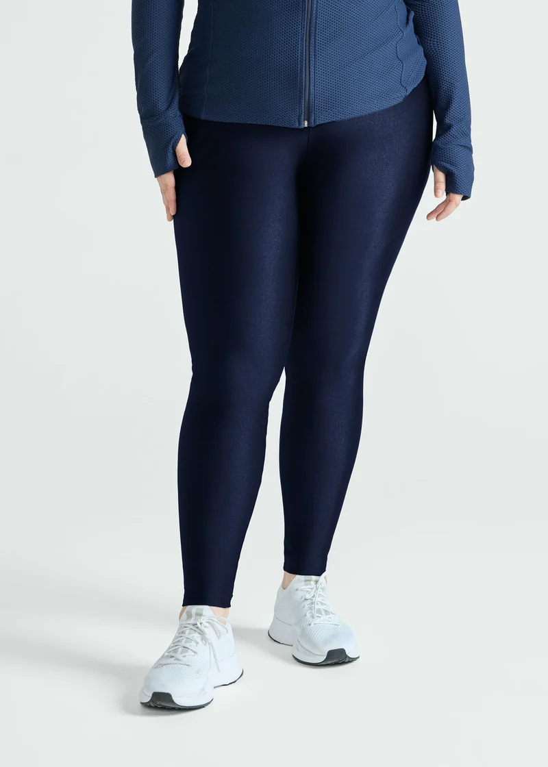 Calça Legging Mulher Básica Brilho
