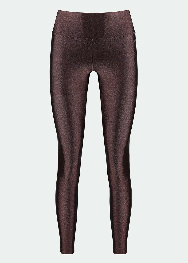 Calça Legging Mulher Básica Brilho