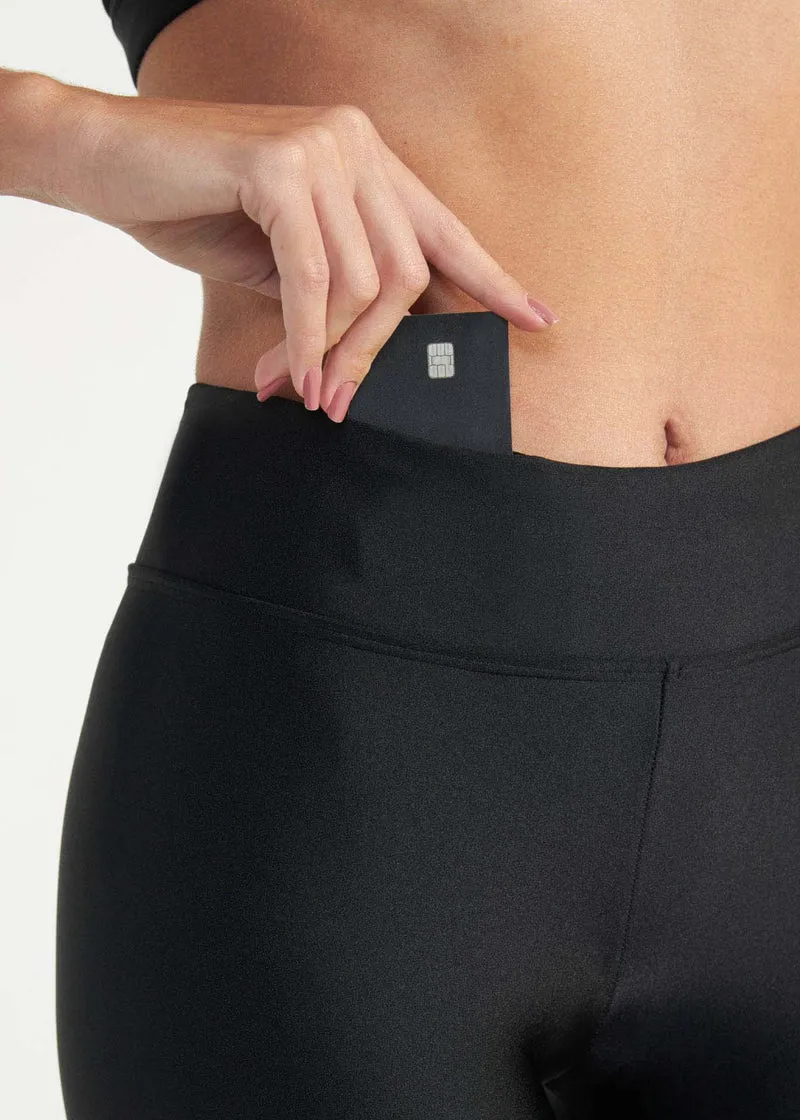 Calça Legging Mulher Básica Brilho