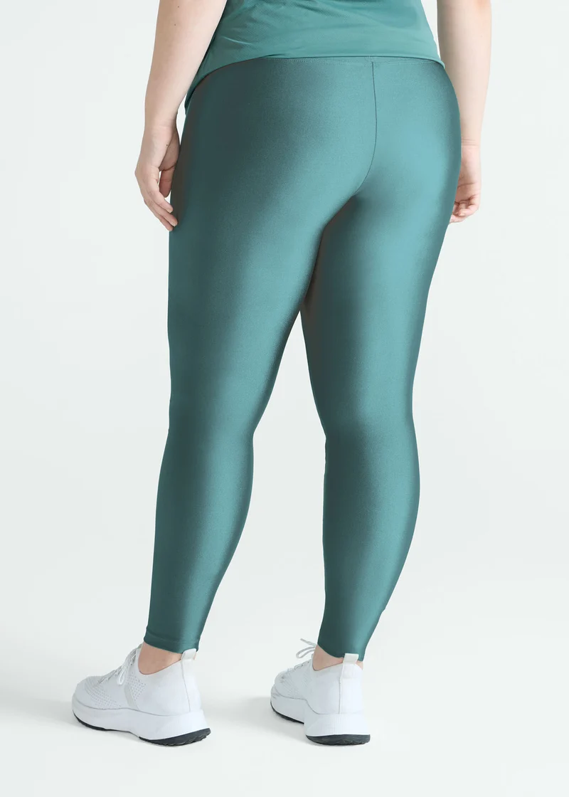 Calça Legging Mulher Básica Brilho