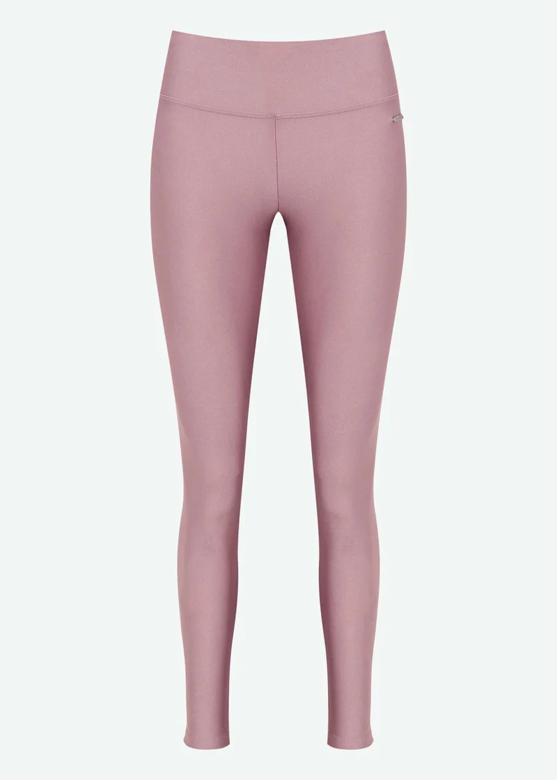 Calça Legging Mulher Básica Brilho