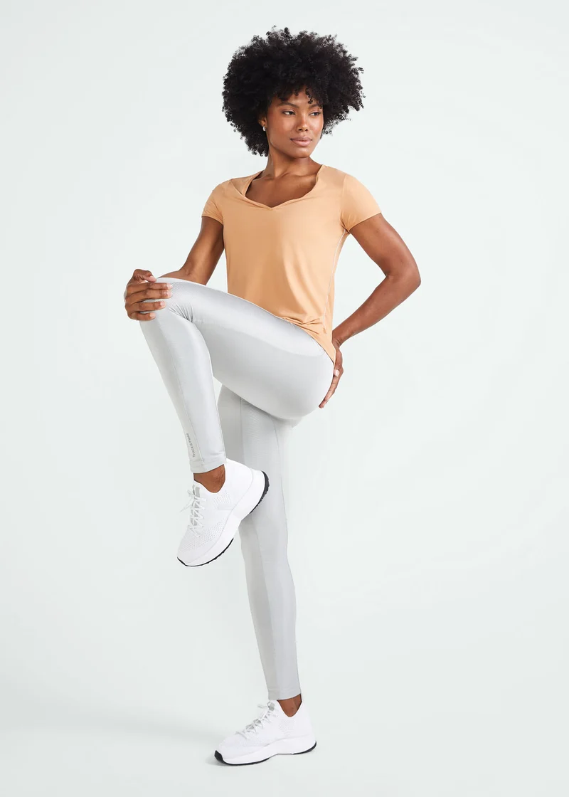 Calça Legging Mulher Silver