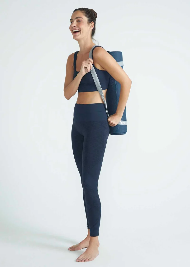 Calça Legging Mulher Skin Recortes