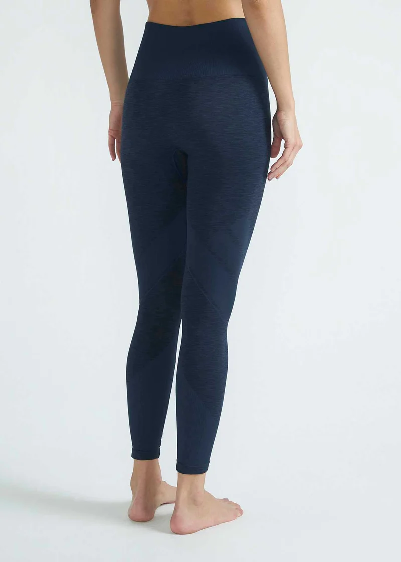 Calça Legging Mulher Skin Recortes