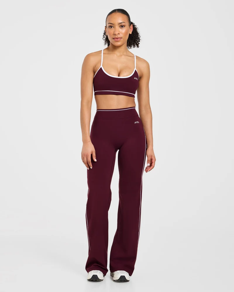 Form Flared Leggings - Deep Mulberry