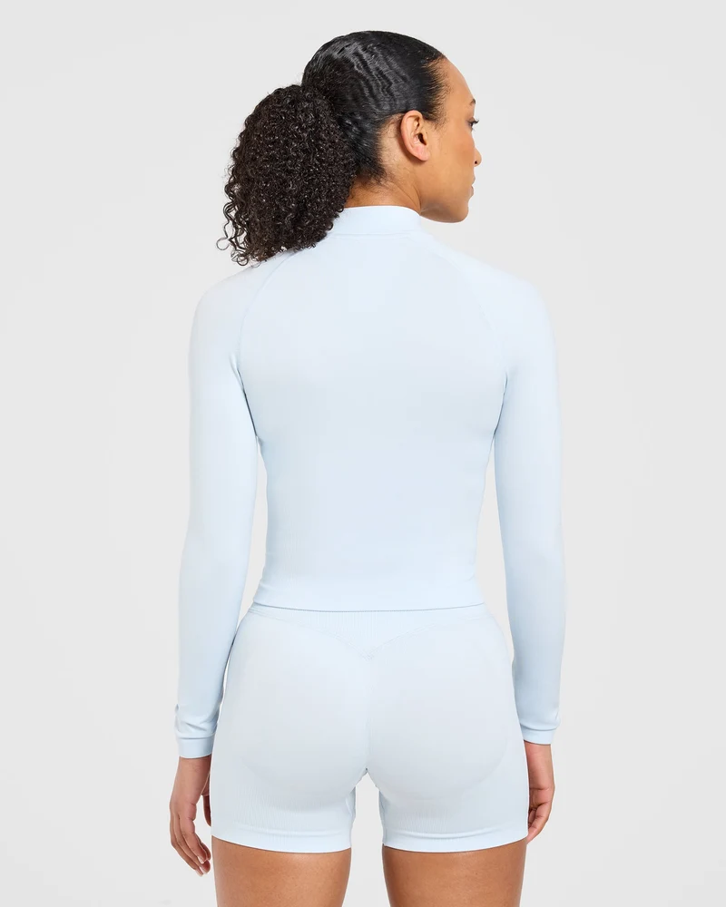 Adapt Seamless Jacket - Iced Bleu