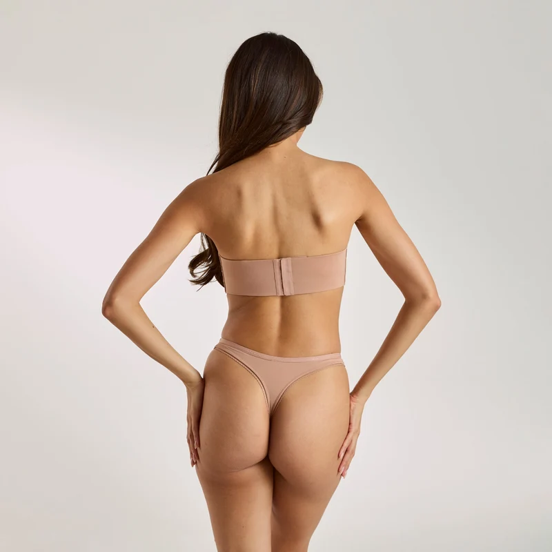 Soutien-gorge à Armatures Sans Bretelles - Miel