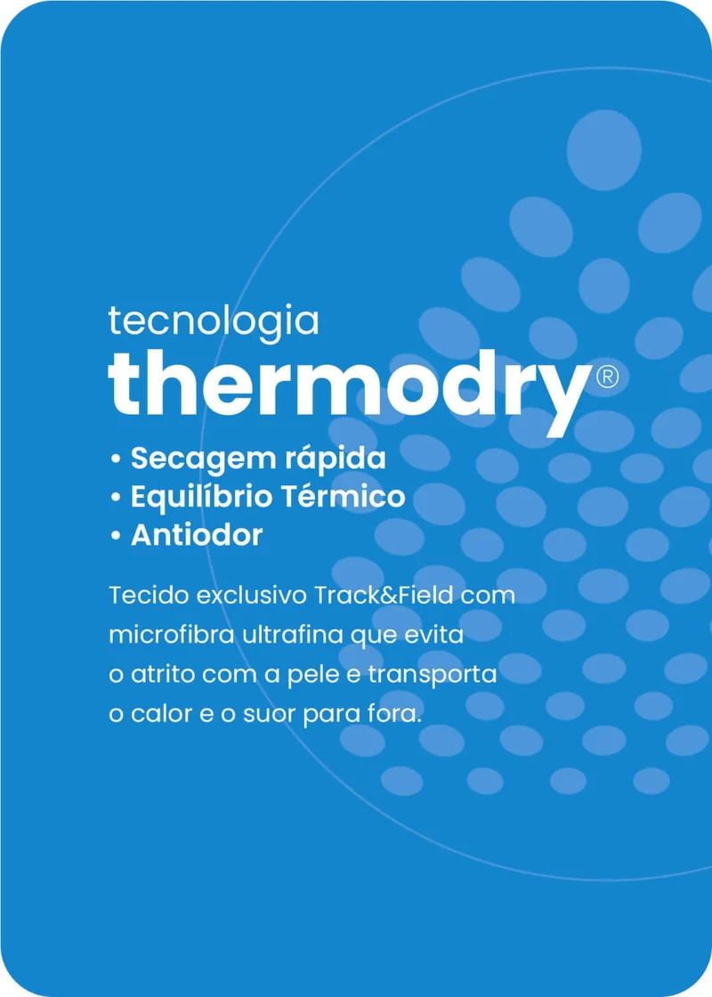 T-shirt Homem Manga Curta Thermodry