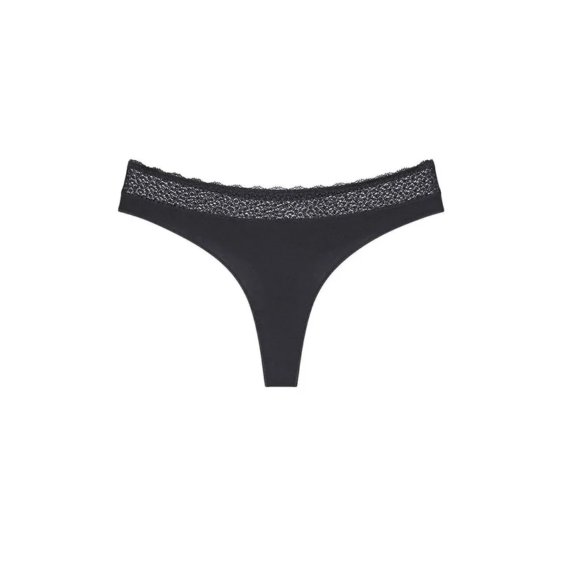 Strings taille haute confort modal dentelle recyclée Triumph femme