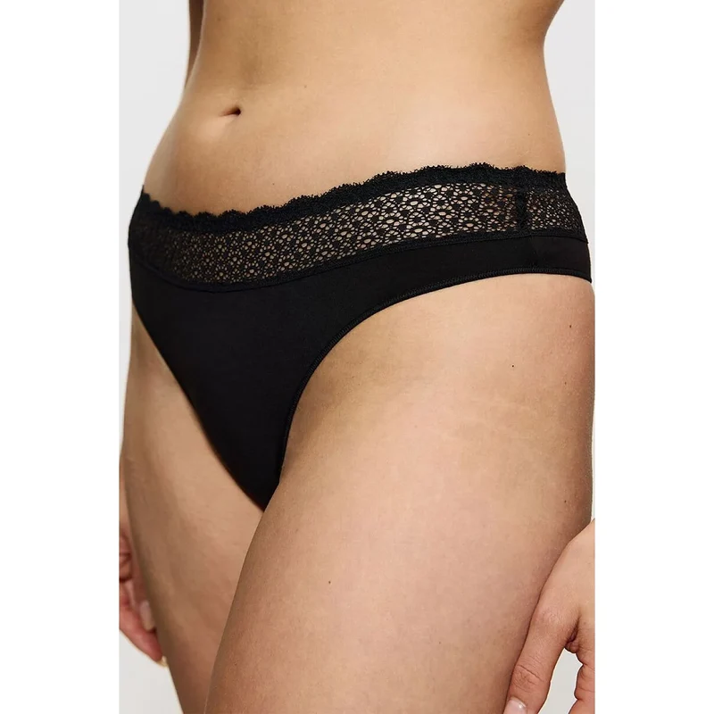 Strings taille haute confort modal dentelle recyclée Triumph femme