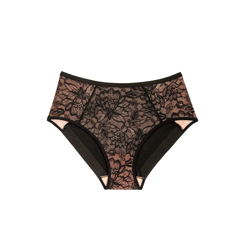 Culottes maxi taille haute dentelle féminine confort Triumph Amourette Charm