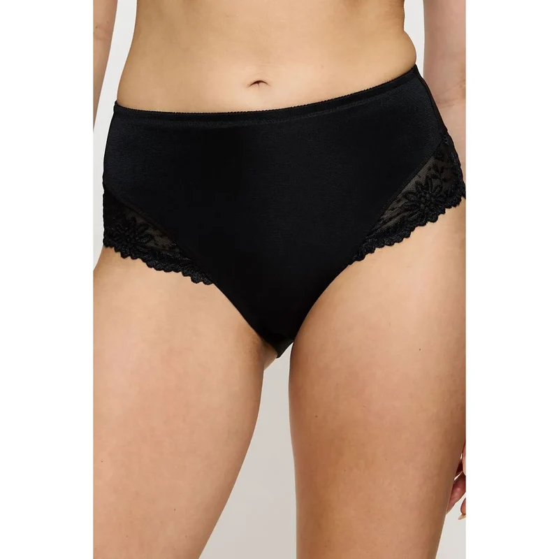 Culottes hautes élégantes dentelle confort femme Ladyform noir 10210671