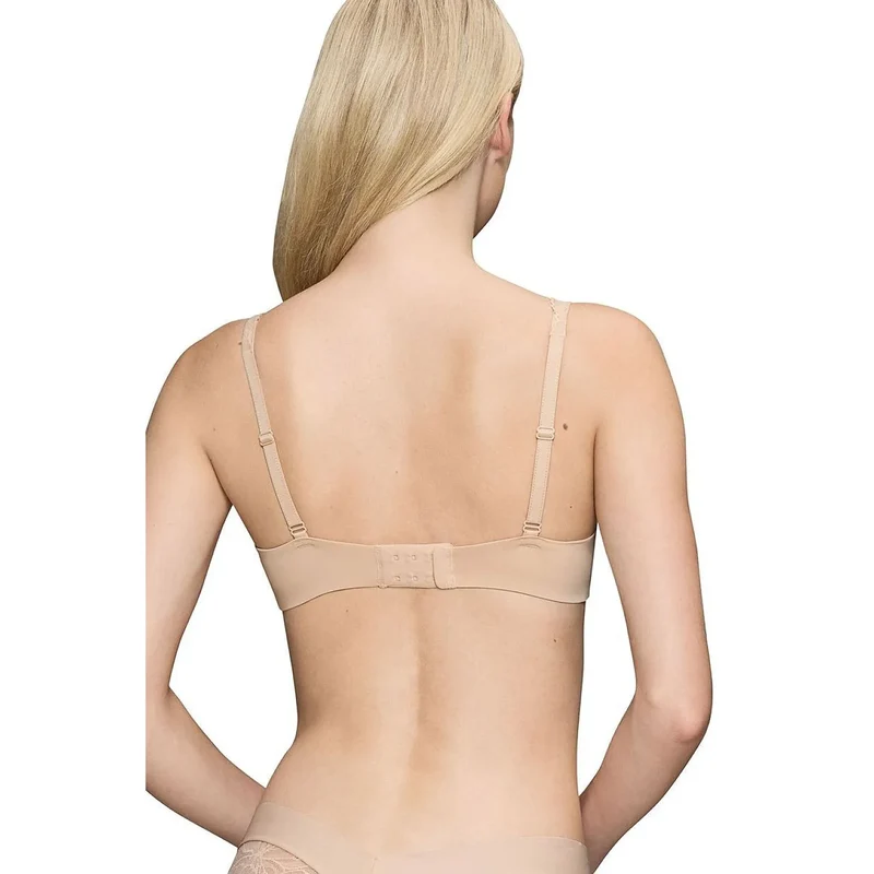 Soutien-gorge balconnet dentelle pistache confort maintien régulation température Triumph