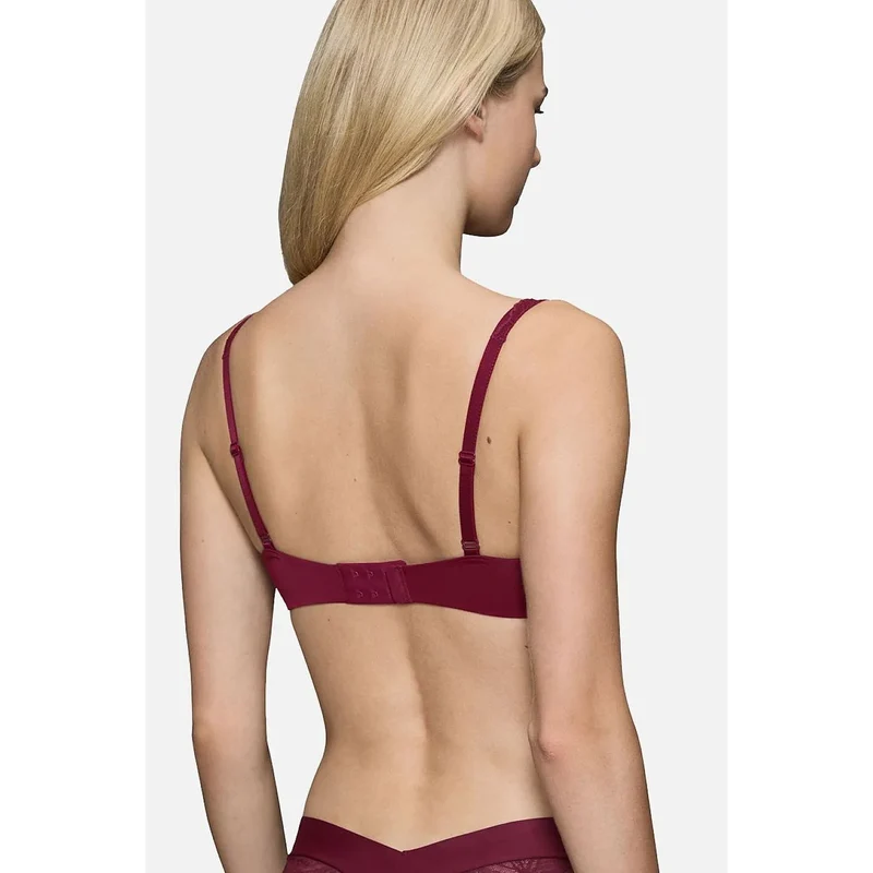 Soutien-gorge balconnet pistache dentelle moderne maintien confort température Triumph