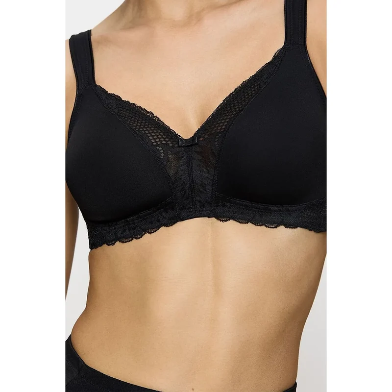 Soutien-gorge modelant sans armature coton dentelle confort quotidien Triumph