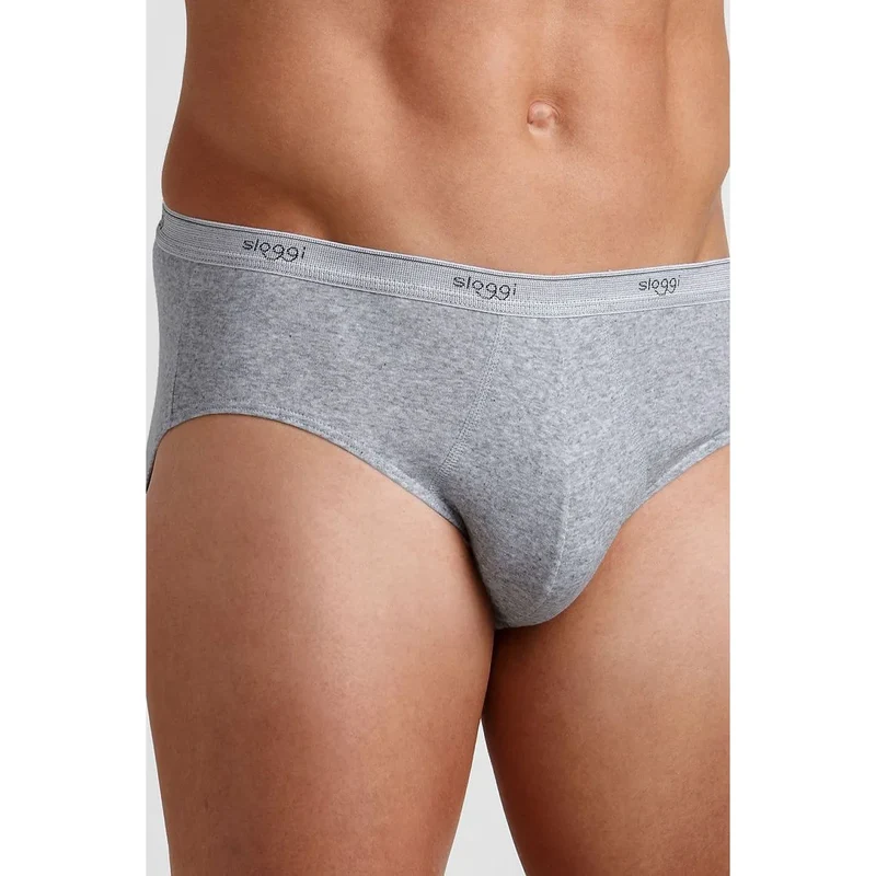 Boxers coton confort homme Men Basic Midi Sloggi classique sport