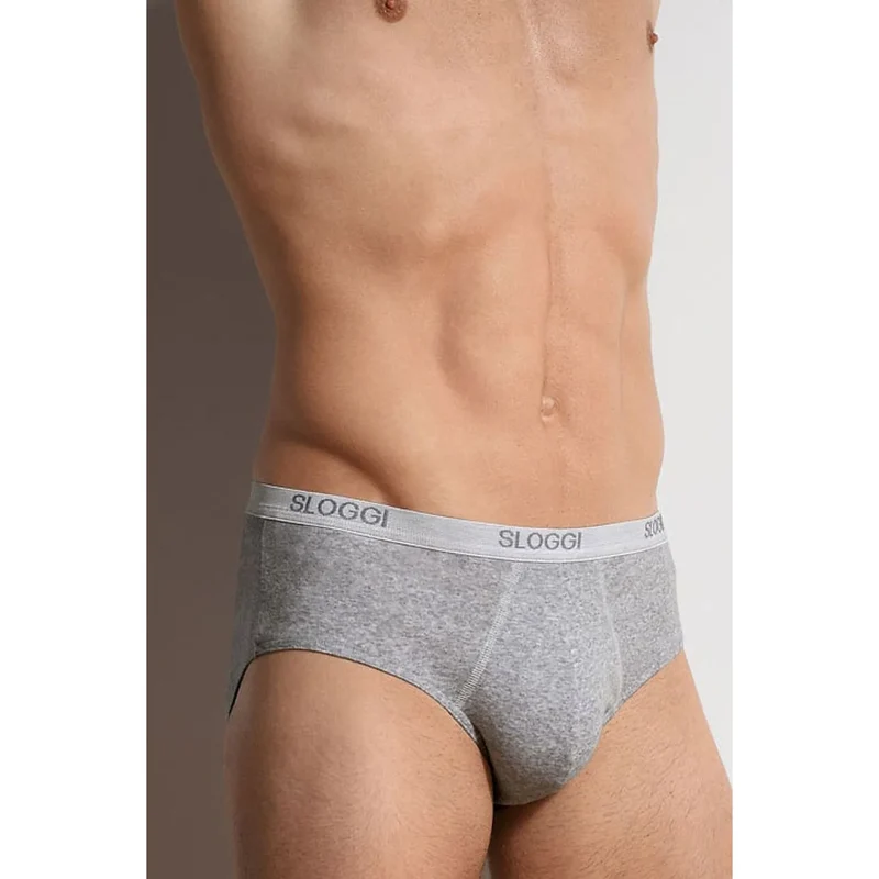 Boxers coton confort homme Men Basic Midi Sloggi classique sport