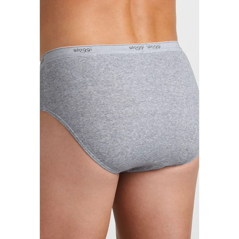 Boxers coton confort homme Men Basic Midi Sloggi classique sport