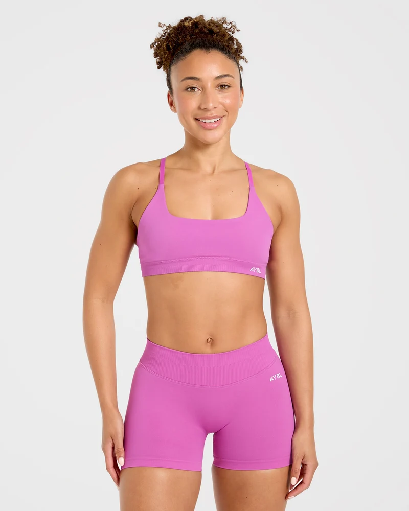 Enhance Seamless Sports Bra - Summer Violet