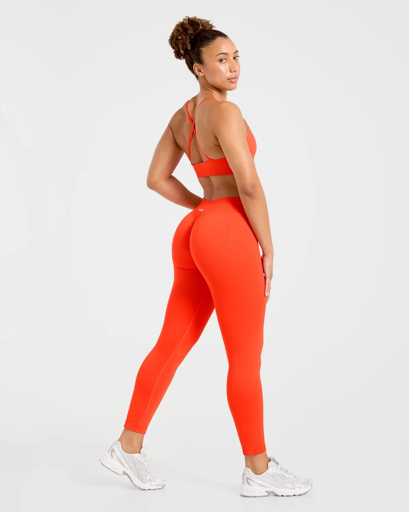 Enhance Seamless Leggings - Summer Orange