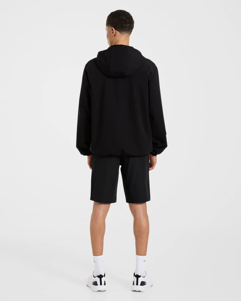 Precision 1/4 Zip Wind Pullover - Noir