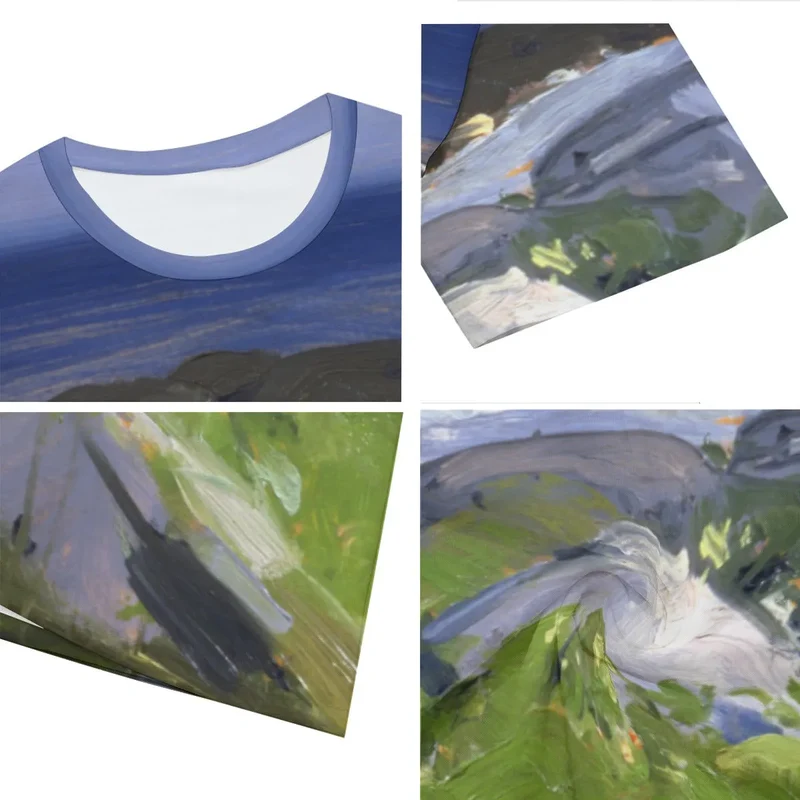 Vine Clad Shore Monhegan Island by George Bellows T-Shirt