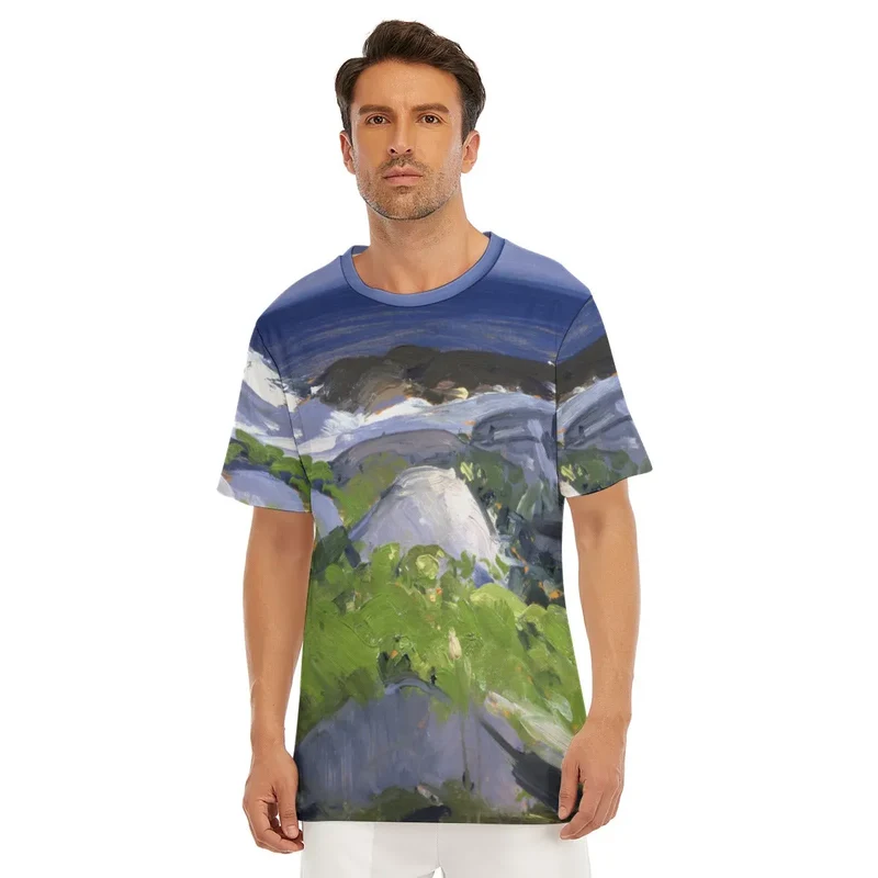 Vine Clad Shore Monhegan Island by George Bellows T-Shirt