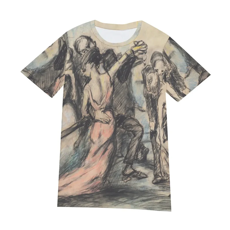 Society Ball by George Wesley Bellows T-Shirt