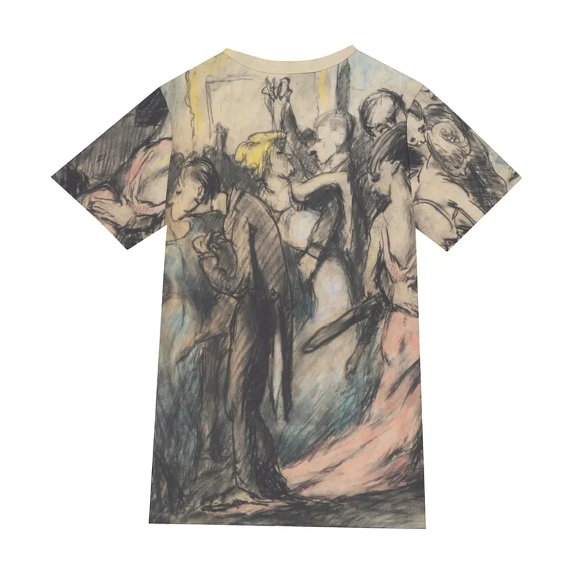 Society Ball by George Wesley Bellows T-Shirt
