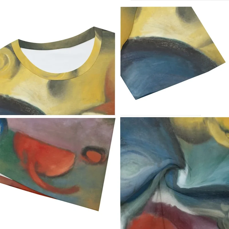 Franz Marc's Two Cats Blue and Yellow T-Shirt