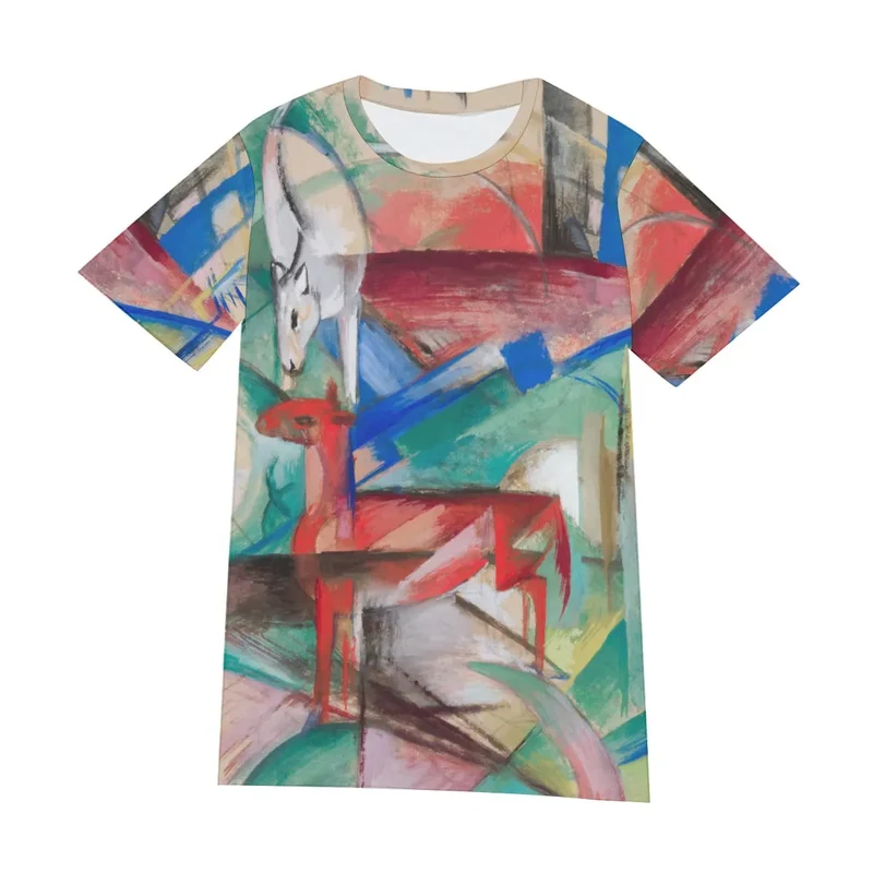 Franz Marc's Landscape with Animals T-Shirt
