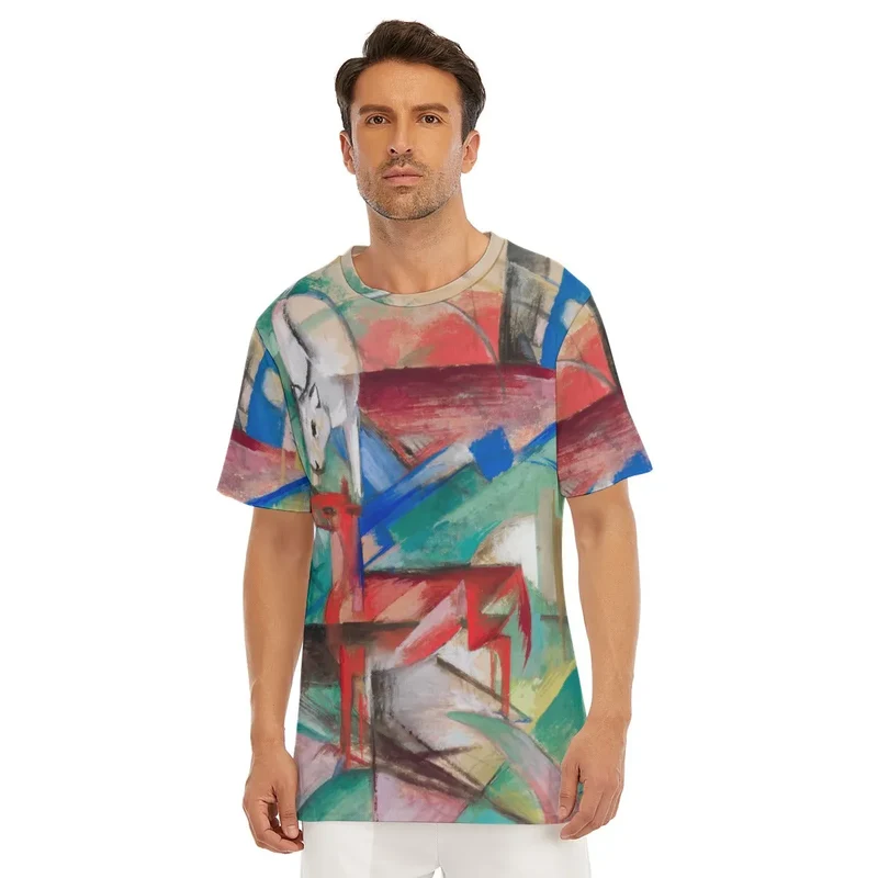 Franz Marc's Landscape with Animals T-Shirt
