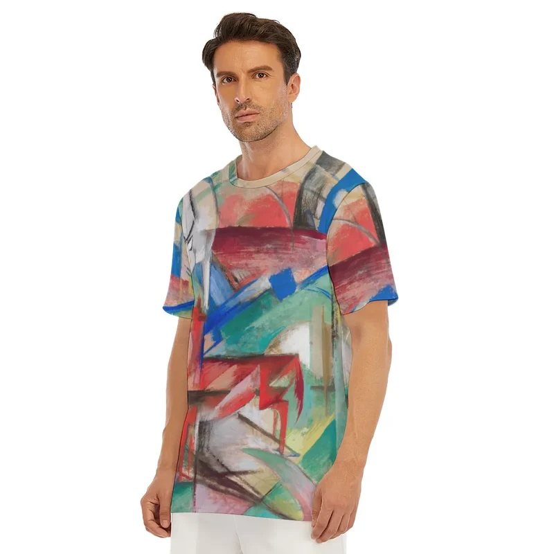 Franz Marc's Landscape with Animals T-Shirt