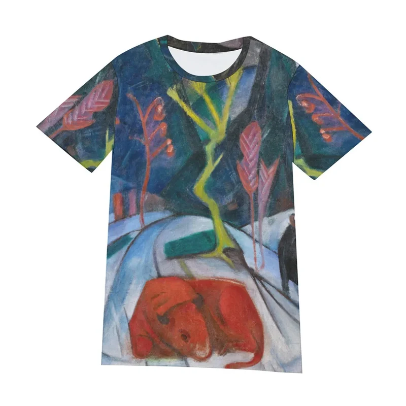 Franz Marc's Bison in Winter T-Shirt