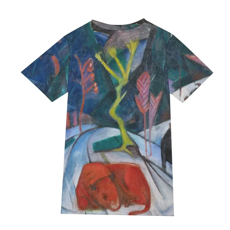 Franz Marc's Bison in Winter T-Shirt