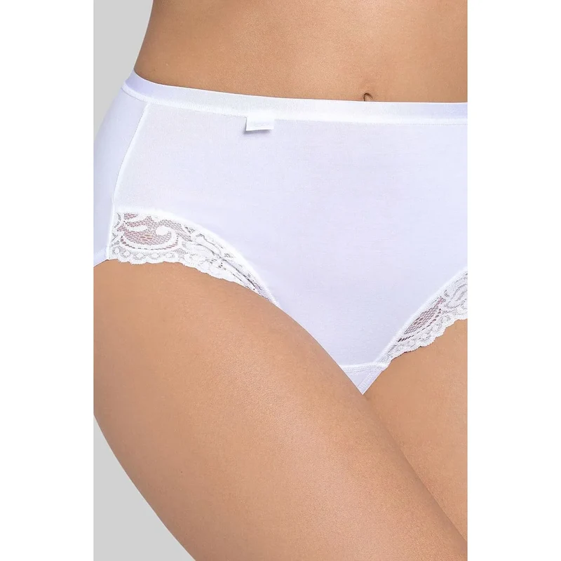Culottes maxi coton Supima microfibre dentelle élastique Sloggi femmes élégantes