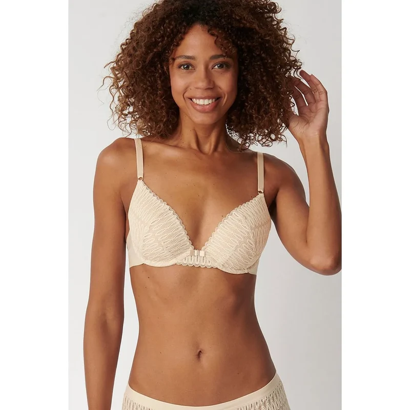 Soutien-gorge push-up dentelle EcoVero sensuel confort quotidien Aura Spotlight