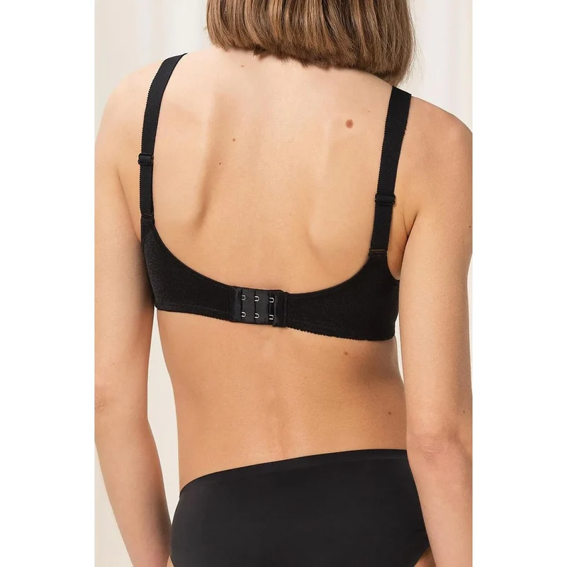 Soutien-gorge doux coton grande taille confort maintien naturel broderie anglaise