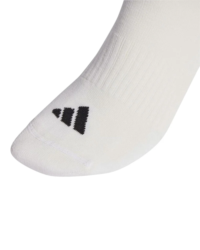 Calze 3-Stripes imbottite a metà polpaccio Adidas (3 paia) White
