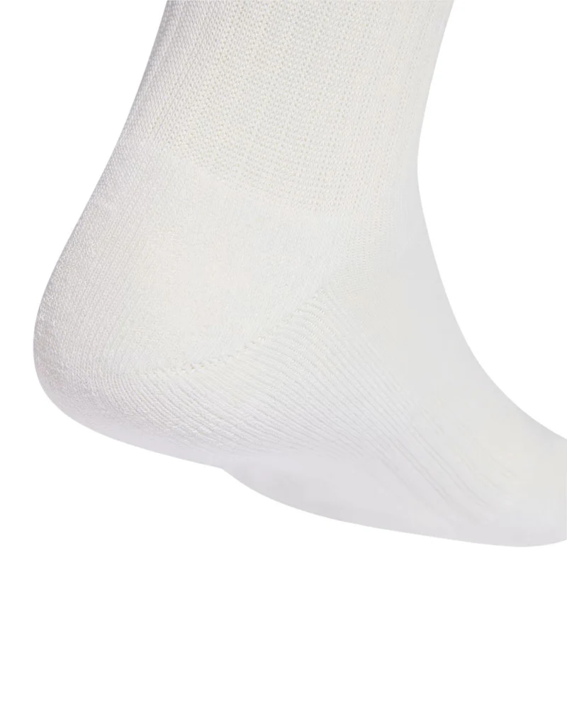 Calze 3-Stripes imbottite a metà polpaccio Adidas (3 paia) White