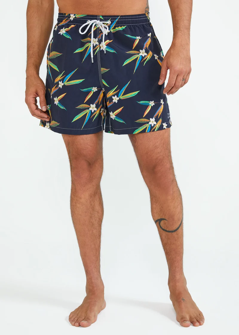 Calção Homem Beach Médio Estampado