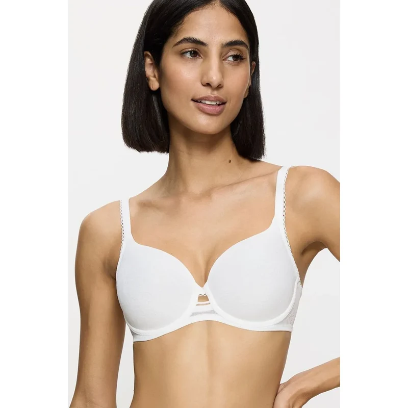 Soutien-gorge modelant dentelle légère décolleté naturel armatures 3D Flexi Triumph