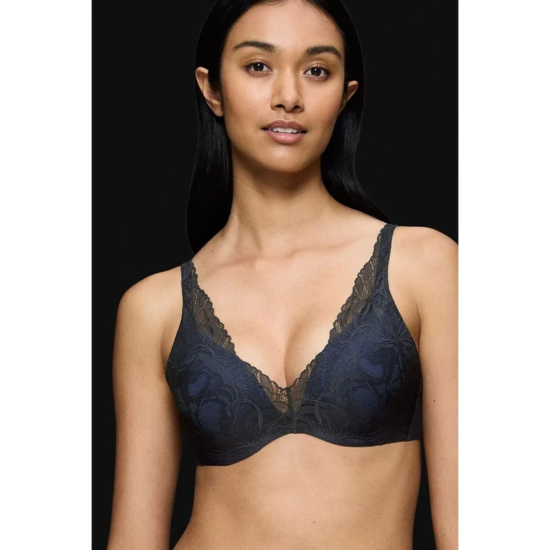 Soutien-gorge push-up dentelle invisible microfibre confort femme Triumph