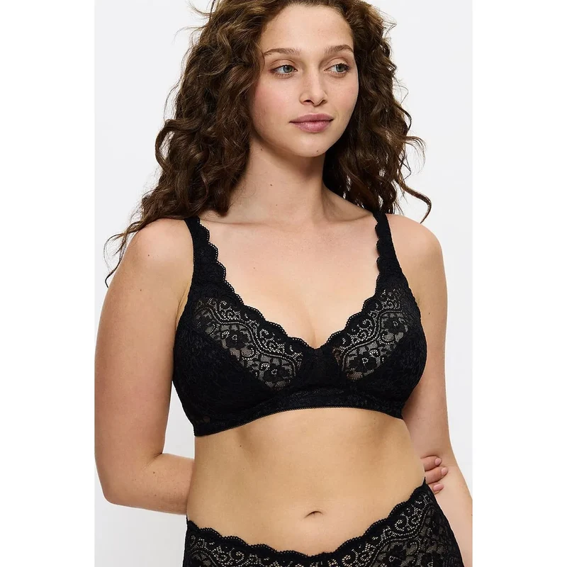 Soutien-gorge sans armatures ajustement parfait LYCRA motif jacquard élégant