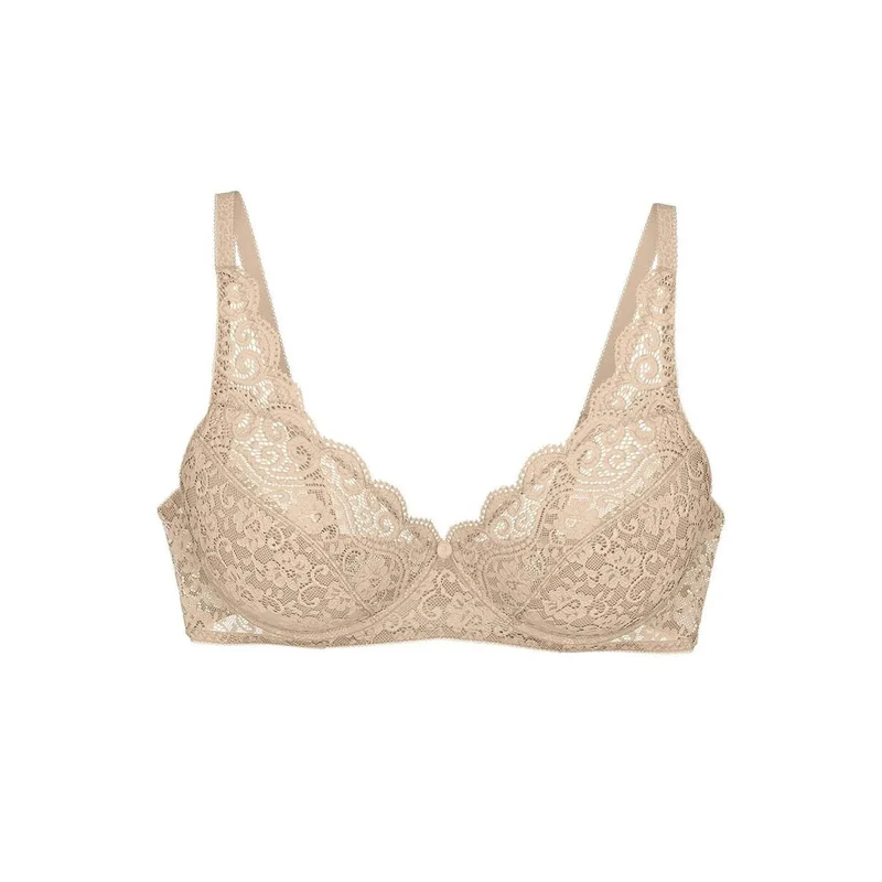 Soutien-gorge sans armatures Amourette tissu LYCRA motif jacquard moderne